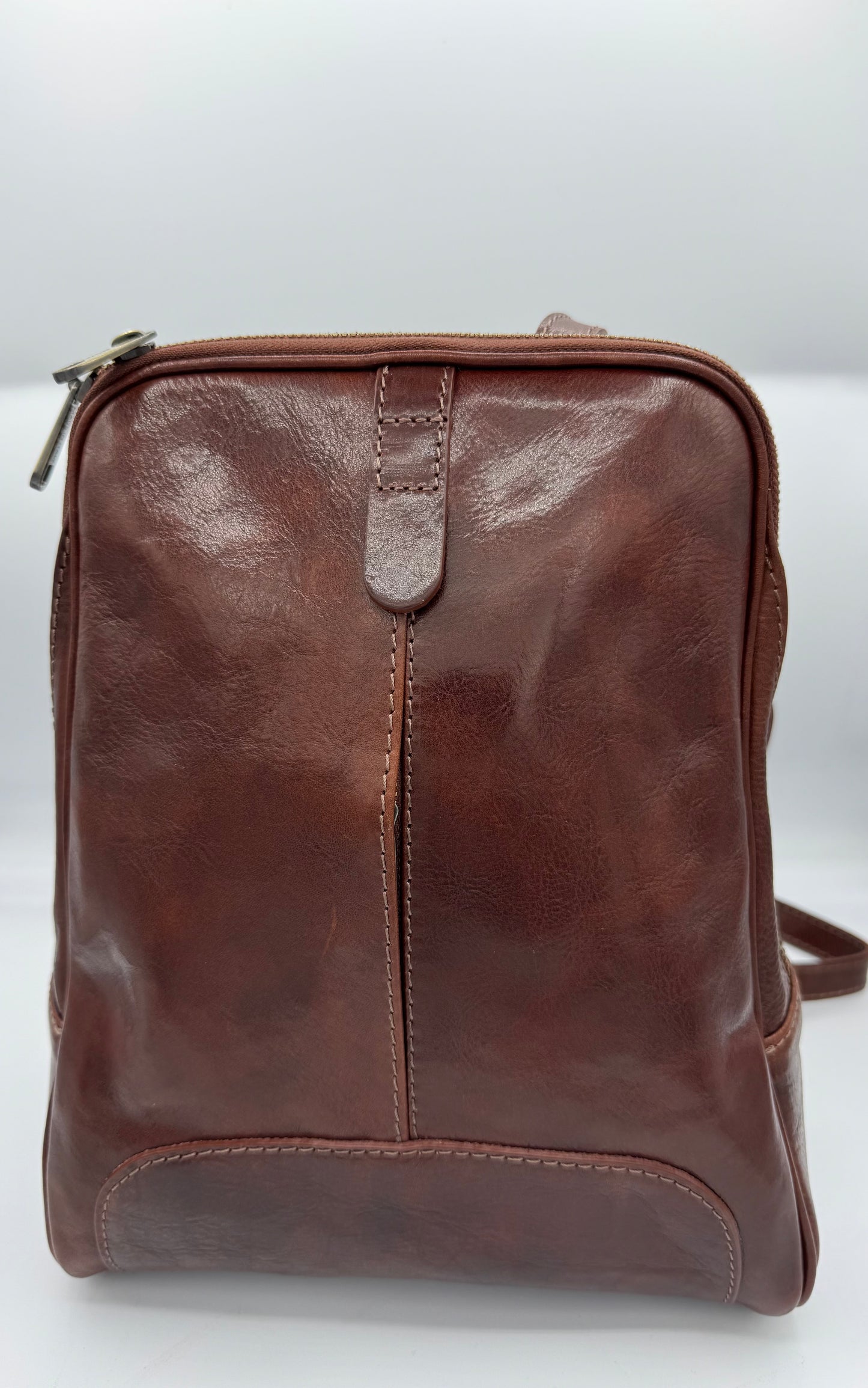 Backpack Cuoio in genuine leather Made in Italy